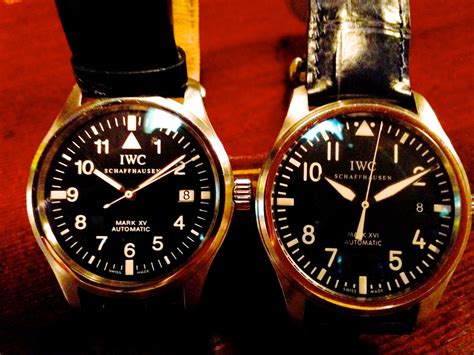 iwc mark 15 vs 16|iwc mark xv watch.